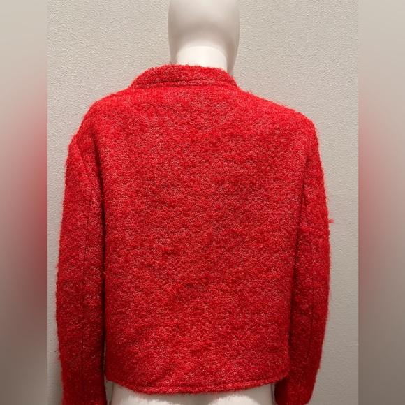 Vintage 50/60”s Red Mohair Wool Blazer. Made in Switzerland Expressly for Rich’s - Picture 2 of 8